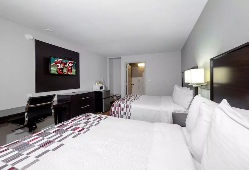 障害者適応デラックスルーム, Red Roof Inn Arlington   Entertainment District
