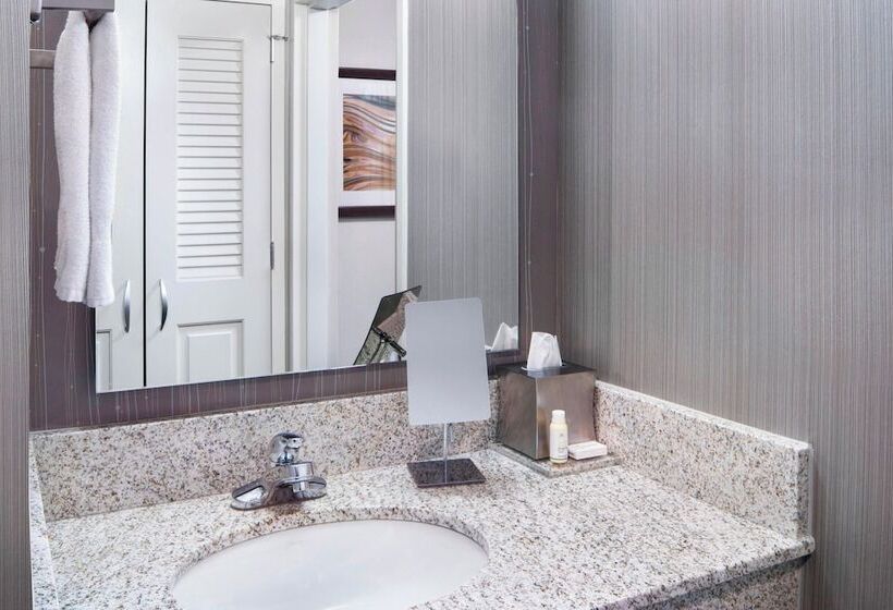 ２ダブルベッドのスタンダードルーム, Courtyard By Marriott Jersey City Newport