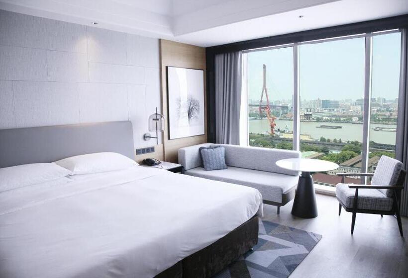 수피리어 룸 강 전망, Sheraton Shanghai Pudong Riverside