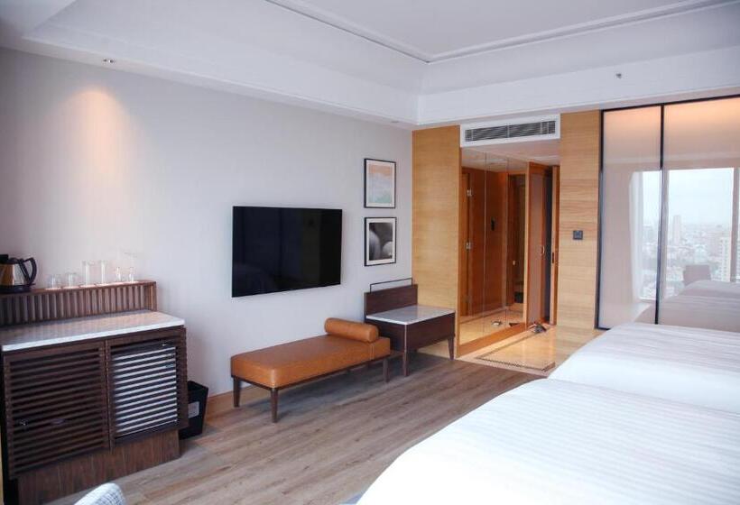 수피리어 룸 강 전망, Sheraton Shanghai Pudong Riverside