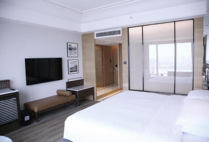 스탠다드 룸 킹사이즈 침대, Sheraton Shanghai Pudong Riverside