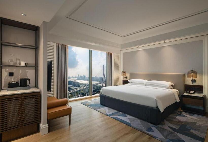 Quarto Deluxe Cama King, Sheraton Shanghai Pudong Riverside