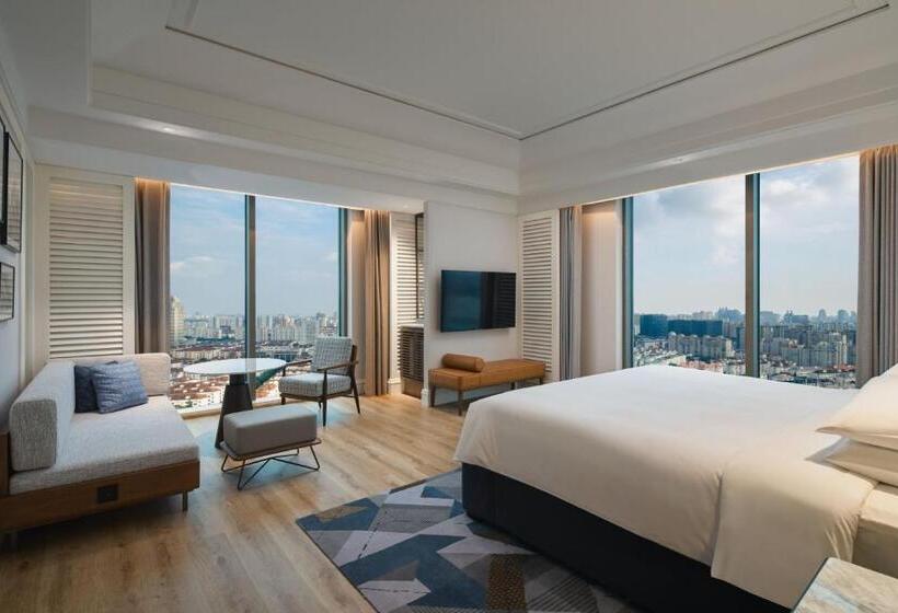 Номер Deluxe Кровать Кинг, Sheraton Shanghai Pudong Riverside