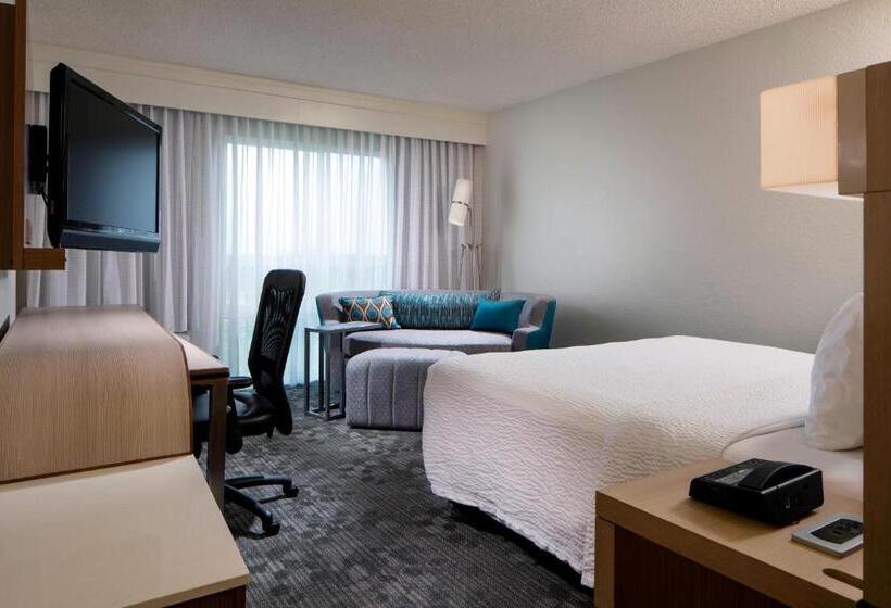 اتاق استاندارد با تخت بزرگ, Courtyard By Marriott Fort Lauderdale Weston