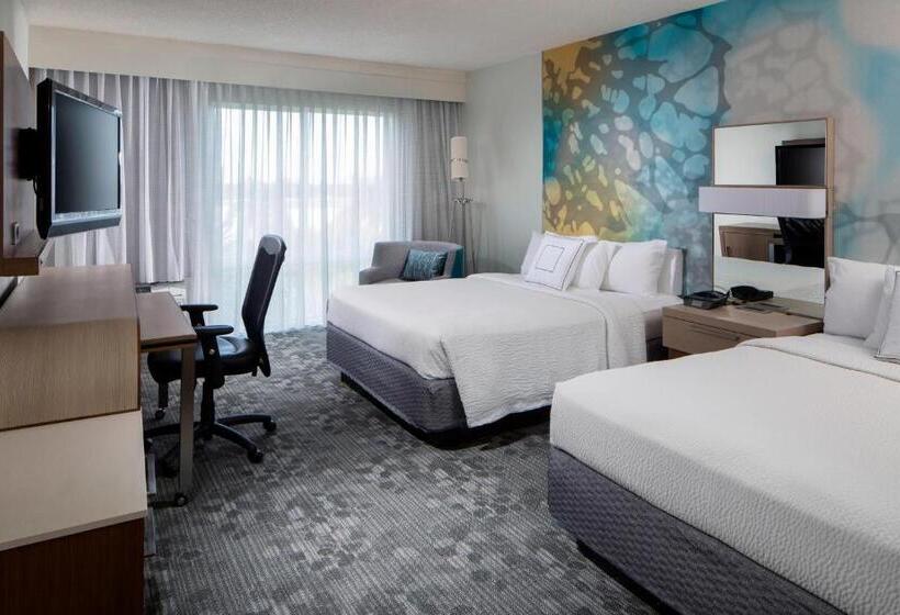 バルコニー付きデラックスルーム, Courtyard By Marriott Fort Lauderdale Weston