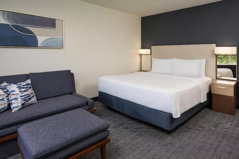 اتاق استاندارد با تخت بزرگ, Courtyard By Marriott Fort Lauderdale Weston
