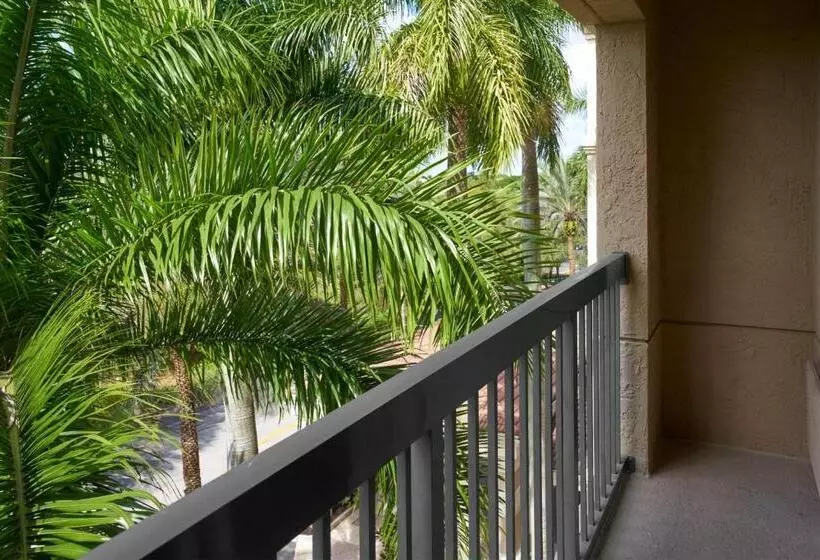 اتاق استاندارد با بالکن, Courtyard By Marriott Fort Lauderdale Weston