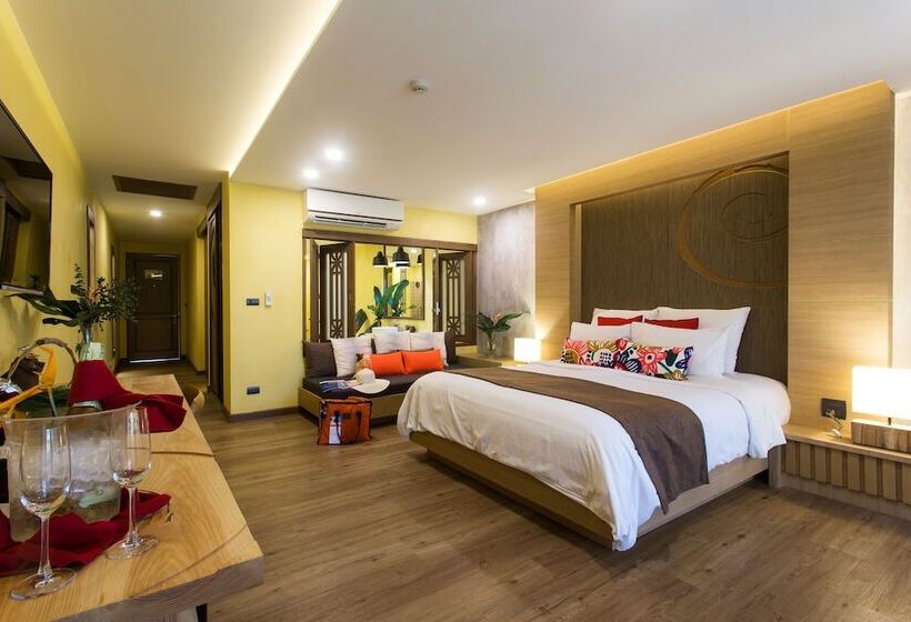 발코니 디럭스 룸, New Star Beach Resort