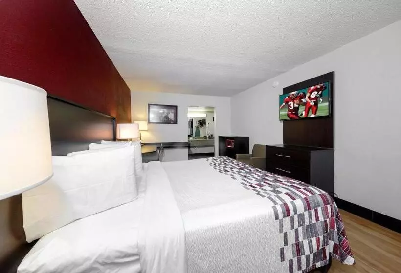 キングサイズベッドのデラックスルーム, Red Roof Inn Atlanta  Suwanee/ Mall Of Georgia