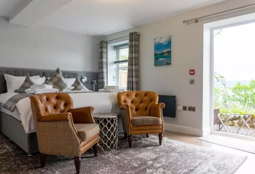 オーシャンビューデラックスルームバルコニー付き, Western Isles Hotel