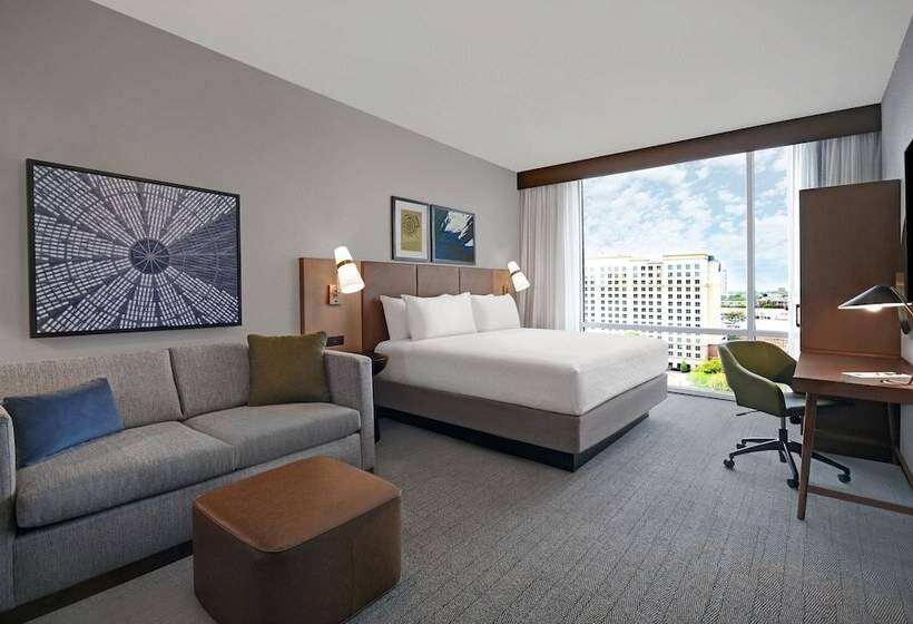 스탠다드 스튜디오 더블 침대, Staybridge Suites Houston Galleria Area By Ihg