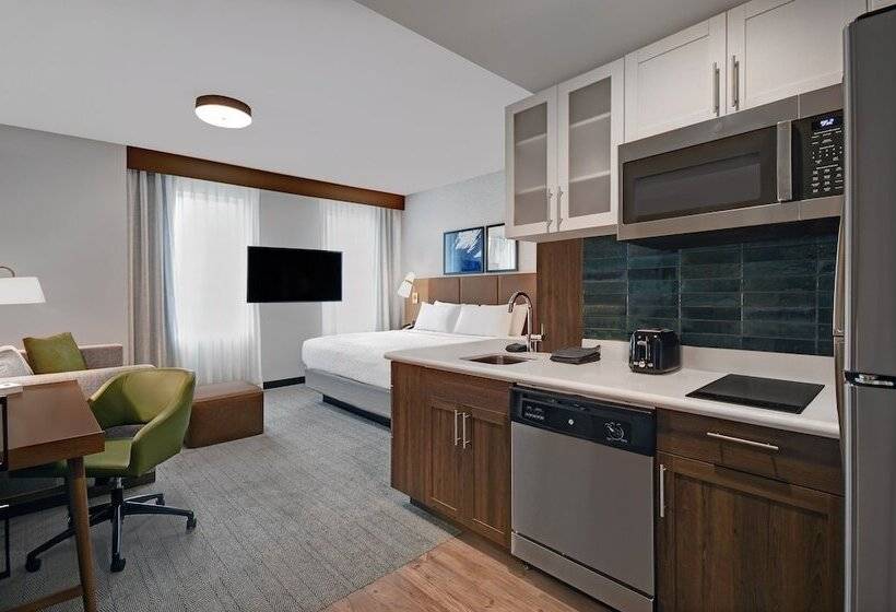 스탠다드 스튜디오 더블 침대, Staybridge Suites Houston Galleria Area By Ihg