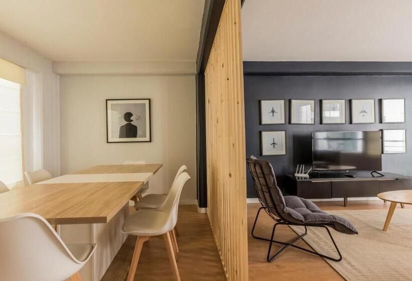 带1个卧室的带阳台的公寓, Nomad By Wynwood House