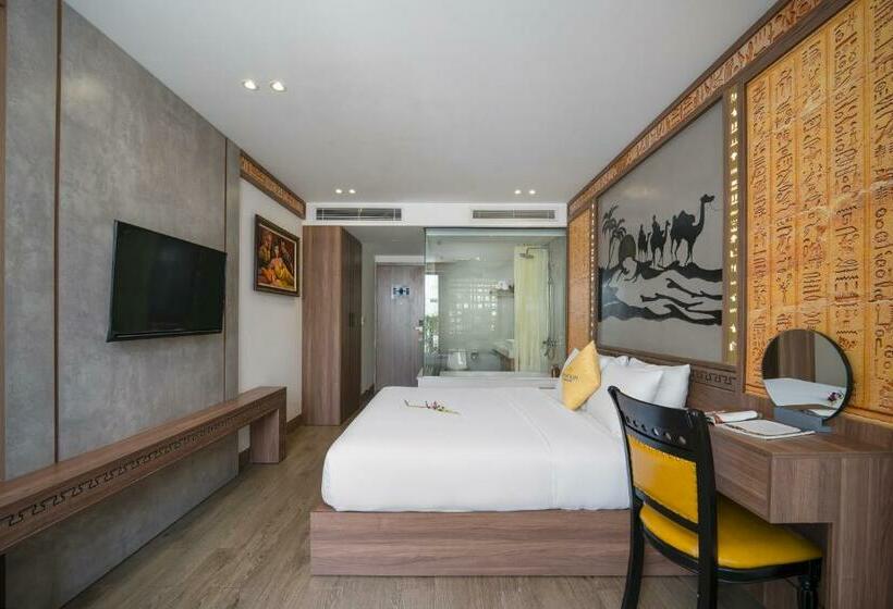 اتاق استاندارد با تخت بزرگ, Pharaoh Boutique Hotel Danang