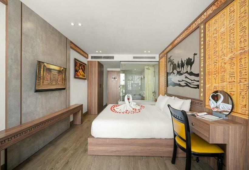 اتاق استاندارد با تخت بزرگ, Pharaoh Boutique Hotel Danang