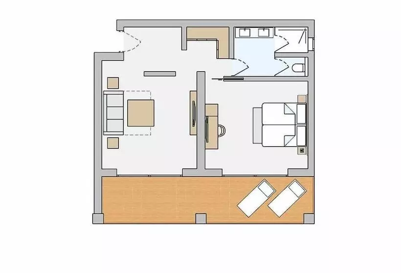 سوییت با چشم‌انداز دریا, Robinson Cabo Verde - Adults Only