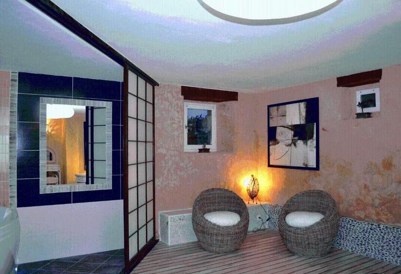 バスタブ付きスタンダードルーム, Chambres D Hôtes Le Nid D Iroise