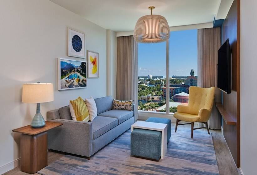 جناح ذو إطلالة, Walt Disney World Swan Reserve