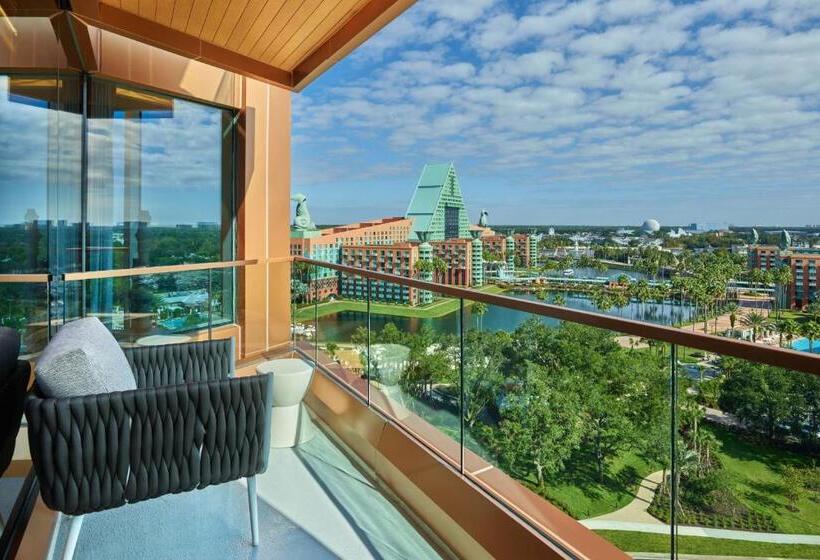 キングサイズベッドのスイートルーム, Walt Disney World Swan Reserve