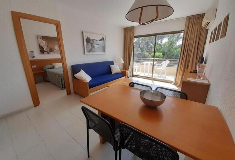 شقة غرفة واحدة مطلة على حمام السباحة, Aparthotel Golf Beach