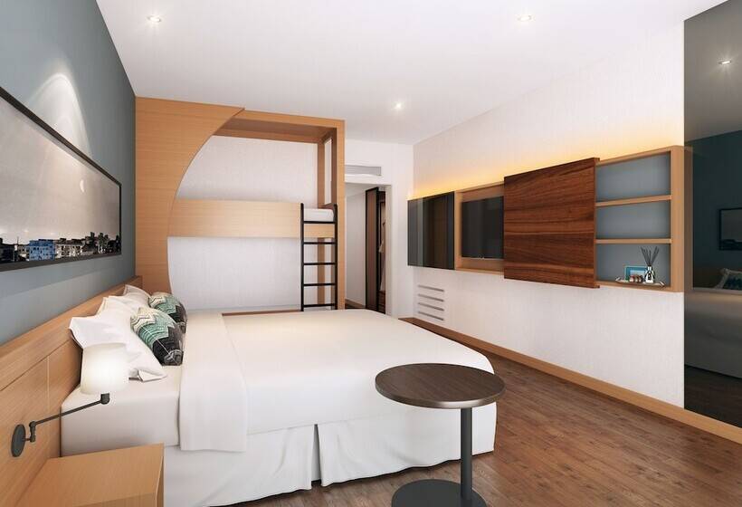 חדר משפחתי עם מיטת קומתיים, The Suites Hotel Jeju