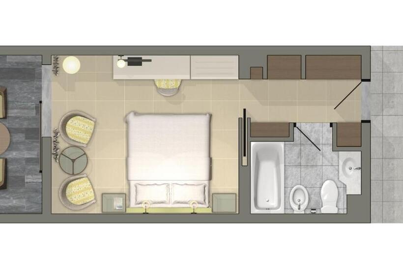 Номер Стандарт Вид на Сад, Aquila Rithymna Beach