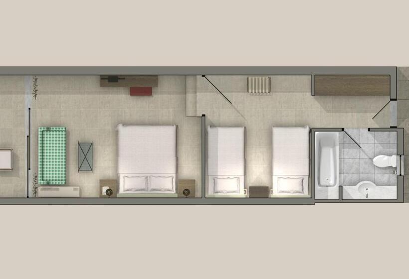 Семейный Номер Вид на Сад, Aquila Rithymna Beach