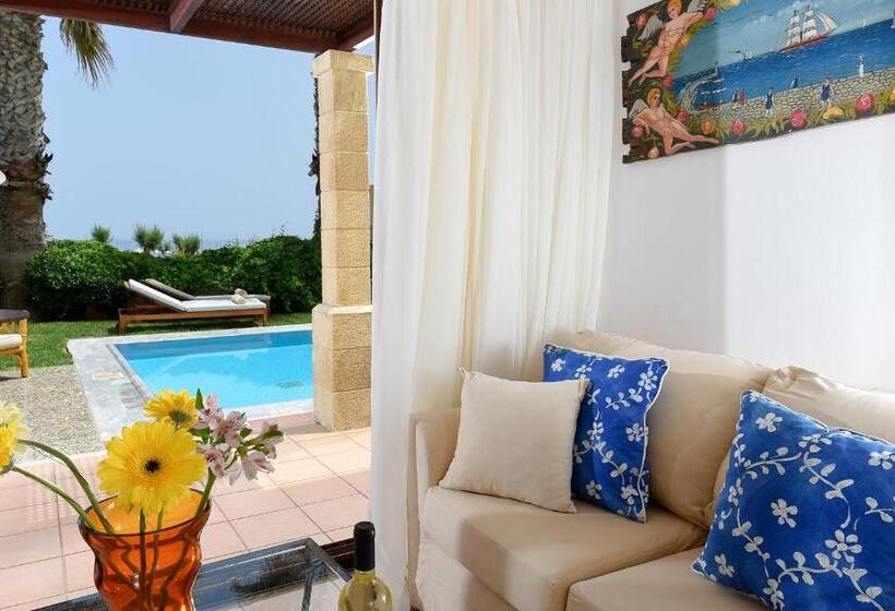 Вилла с 1 спальней и бассейном, Aquila Rithymna Beach