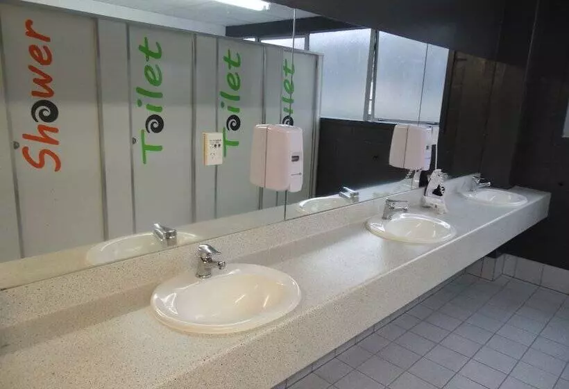 تختخواب در اتاق مشترک, Rock Solid Backpackers Rotorua