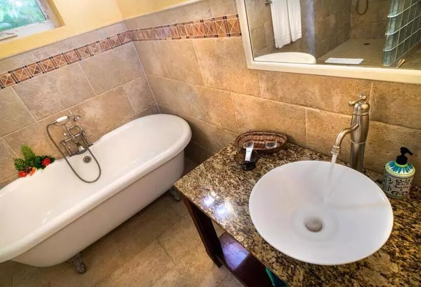 اتاق استاندارد با تخت بزرگ, Rosalie Bay Eco Resort & Spa
