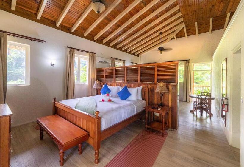 اتاق استاندارد با تخت بزرگ, Rosalie Bay Eco Resort & Spa