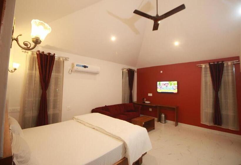 キングサイズベッドのスーペリアルーム, Vividearth Resorts Bandipur