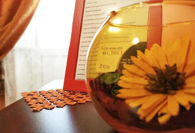 اتاق استاندارد سه تخته با بالکن, Al Quadrato D Oro Rooms