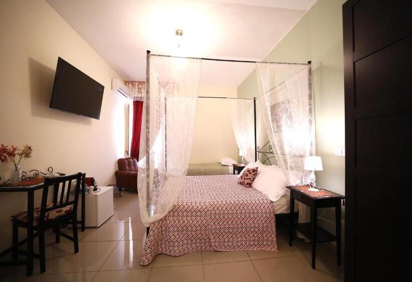 غرفة عائلية, Al Quadrato D Oro Rooms