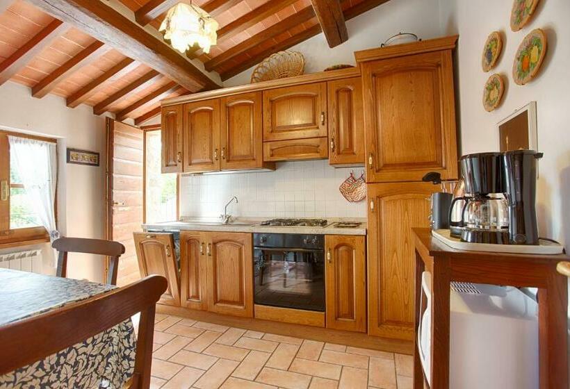 침실 1개 테라스 아파트, La Renaia