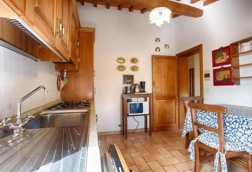 침실 1개 테라스 아파트, La Renaia