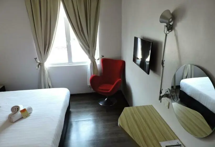 キングサイズベッドのデラックスルーム, The Blanket Hotel Seberang Jaya