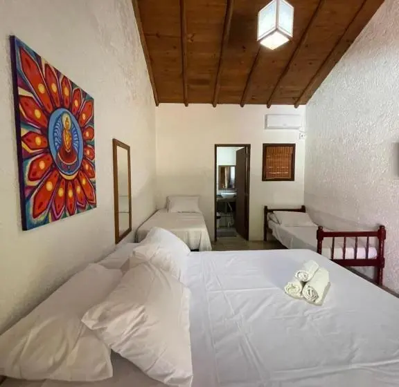 スタンダード４人部屋, Pousada Da Praia