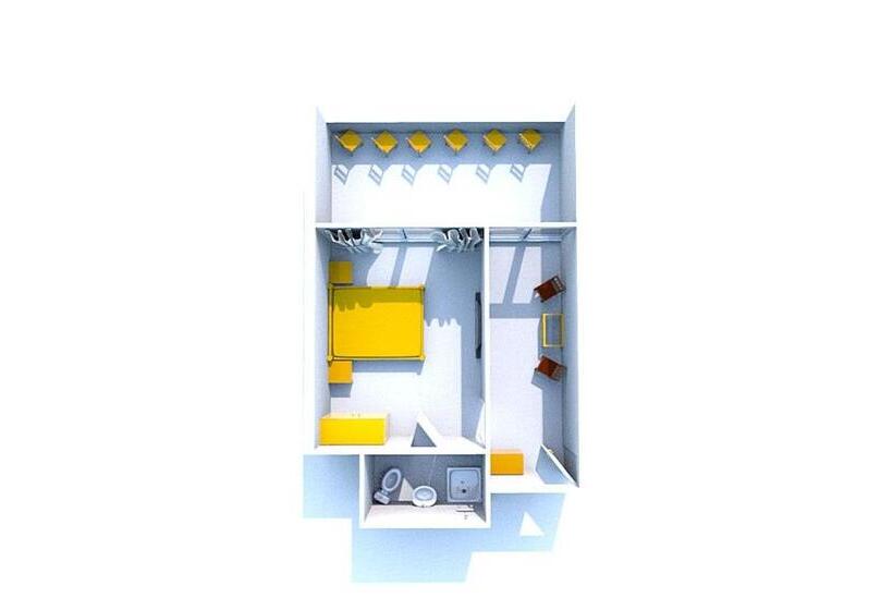 1ベッドルームのデラックスアパートメント, The Lion's Residence