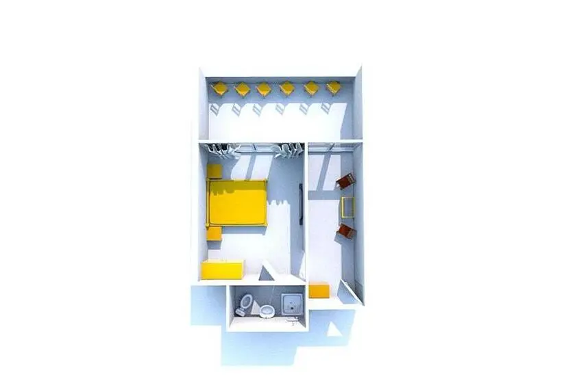 １ベッドルームのデラックスアパートメント, The Lion's Residence