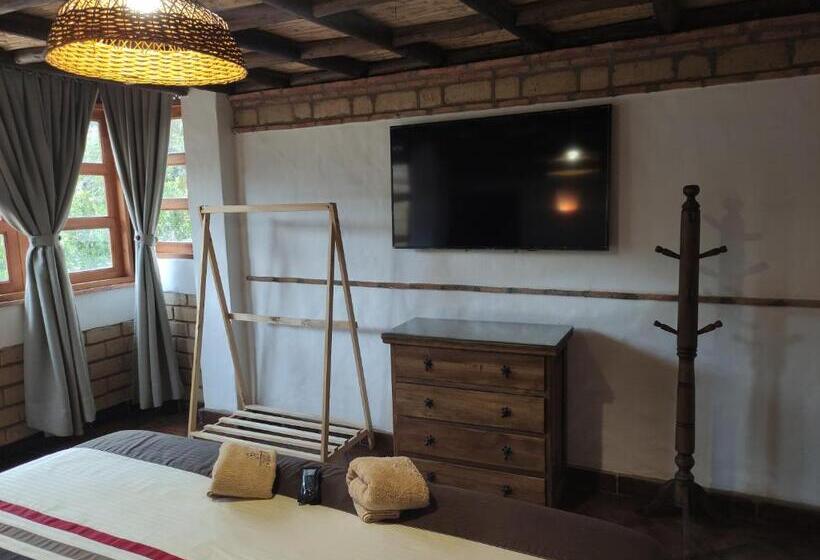 סוויטה עם ג'קוזי, Casona Real Santa Barbara