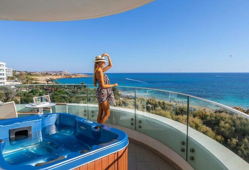 带海景的行政房, Melissi Beach Hotel & Spa