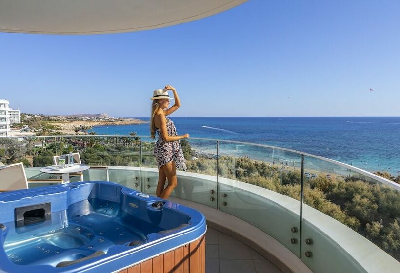 带海景的行政房, Melissi Beach Hotel & Spa