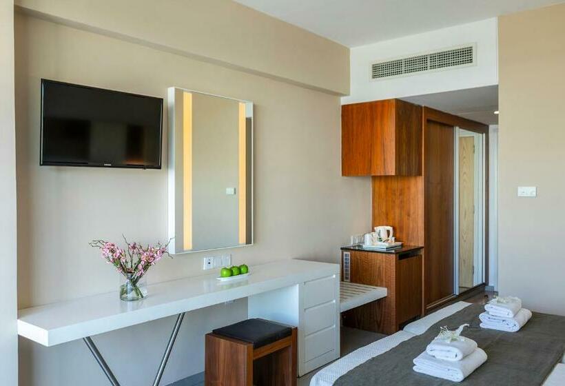 高级房间侧面带海景, Melissi Beach Hotel & Spa