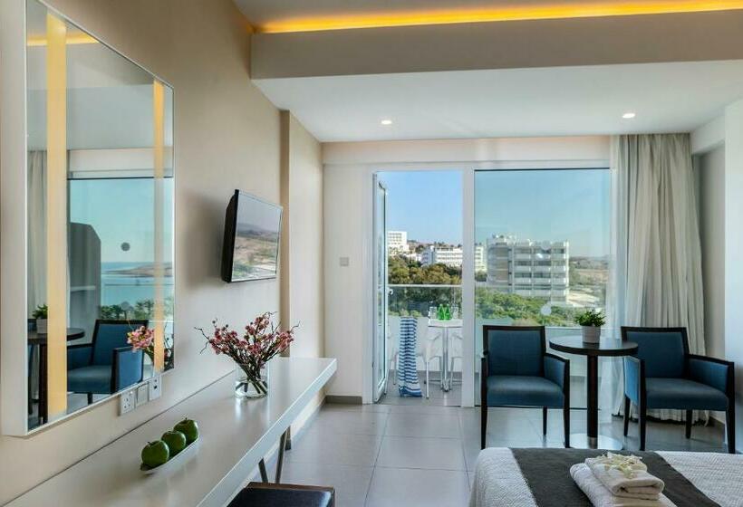 高级房间侧面带海景, Melissi Beach Hotel & Spa