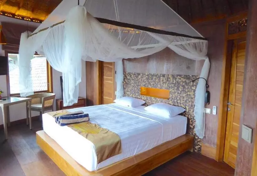 ویلای 1 خوابه با چشم‌انداز دریا, Puri Dajuma Beach Eco Resort & Spa