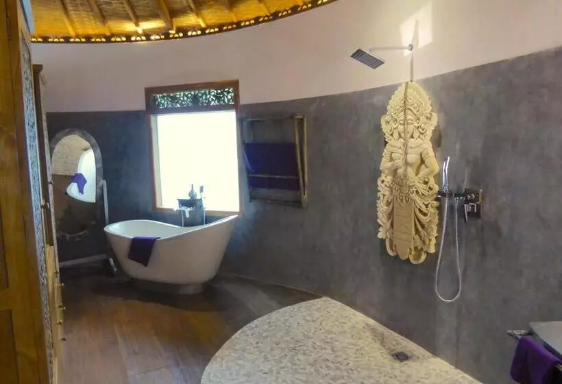 ویلای 1 خوابه با چشم‌انداز دریا, Puri Dajuma Beach Eco Resort & Spa