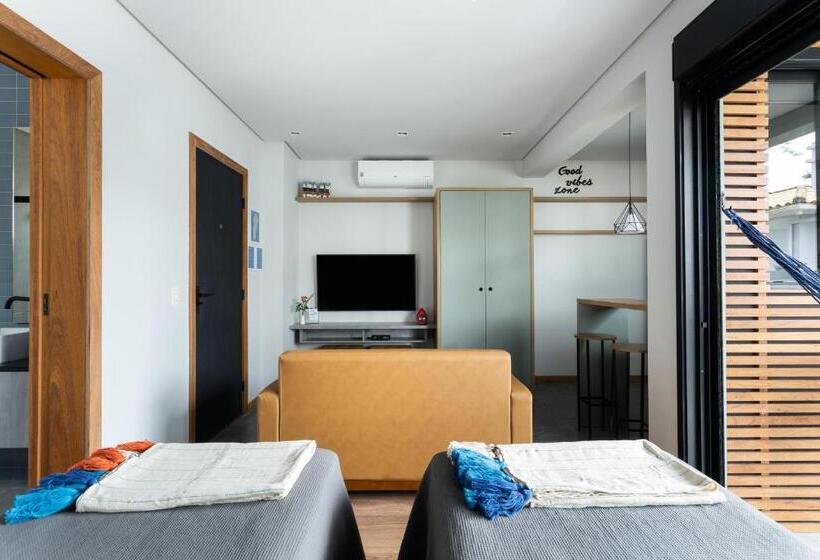 חדר דלוקס עם מרפסת, Hospedaria Da Lagoa