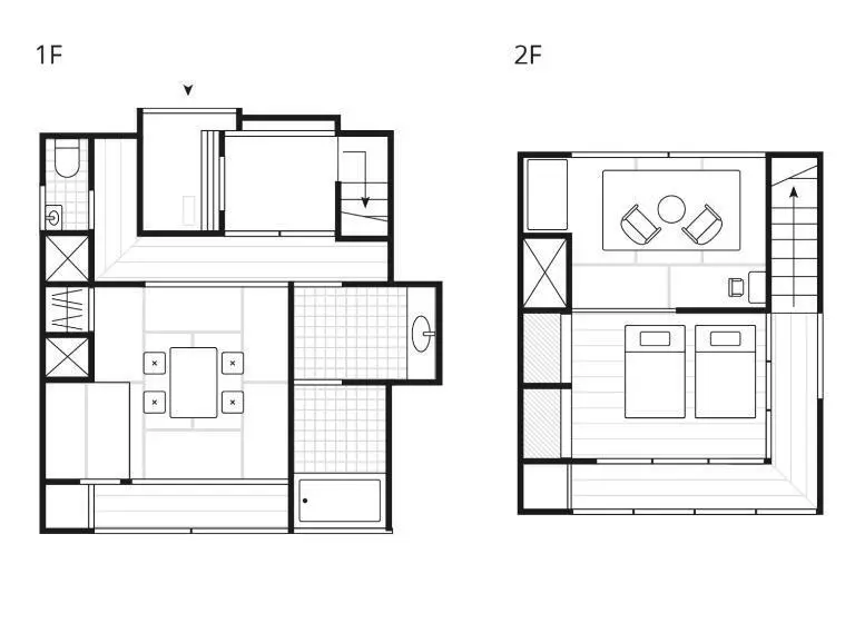 デラックスの４人部屋, Nipponia Hotel Ozu Castle Town