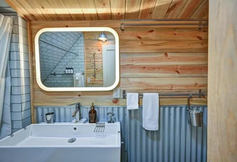 テラス付き1ベッドルームアパートメント, South Main Residences By Surf